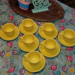Fiesta cup and saucer set